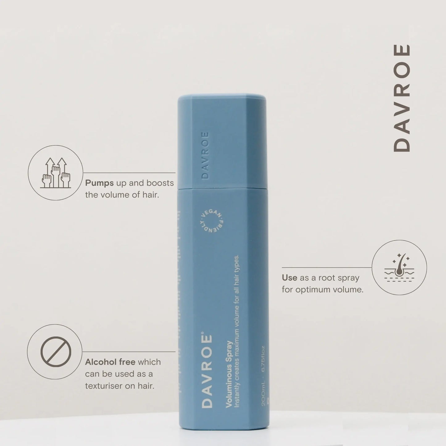 Davroe- Voluminous Spray 200ml