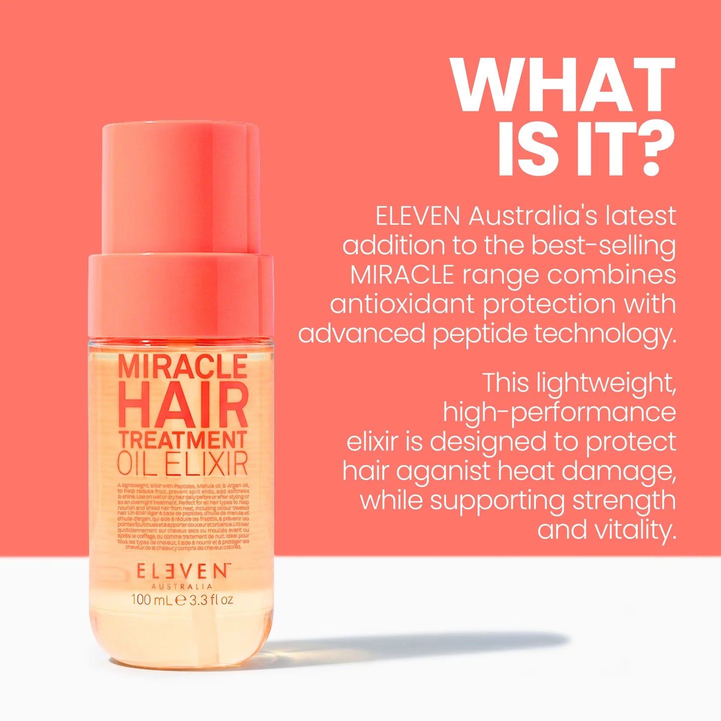 Eleven Australia - Miracle Hair Treatment Oil Elixir 100ml