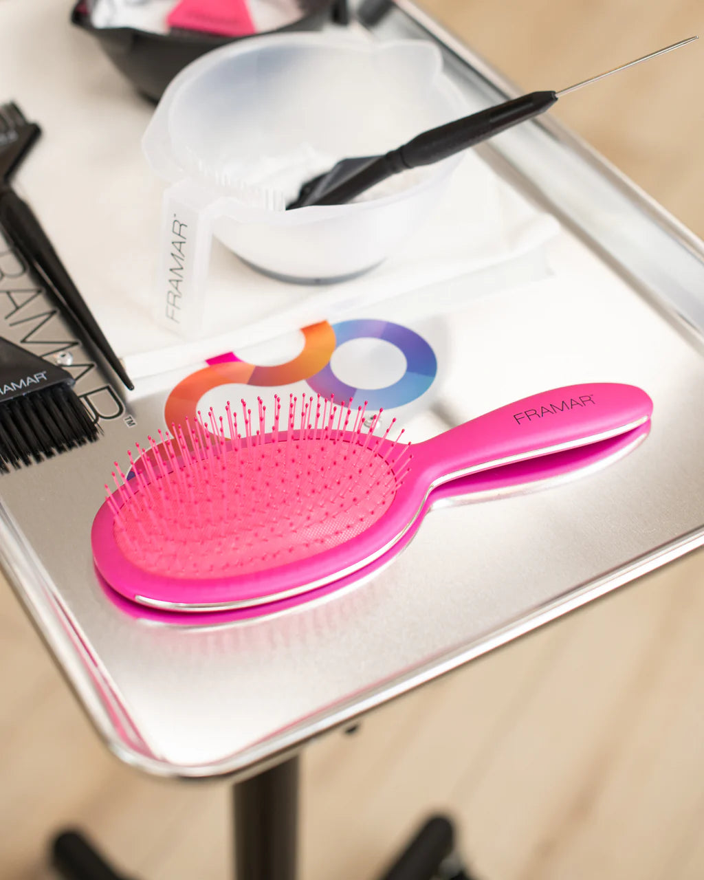 Framar - Detangle Brush "Pink"