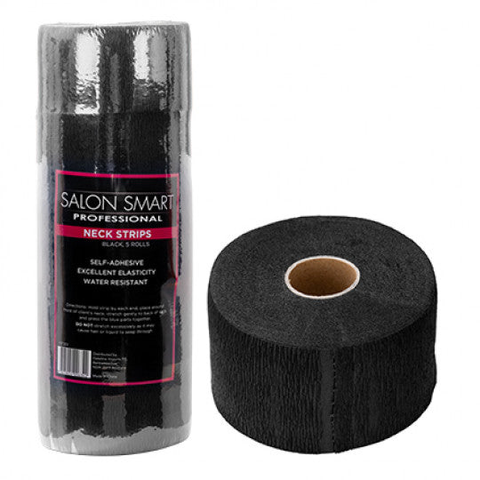 Salon Smart - Neck Strips 5 Rolls Black