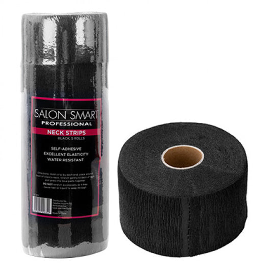 Salon Smart - Neck Strips 5 Rolls Black