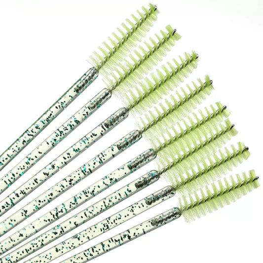 Mascara Glitter Wands 50pk - Green