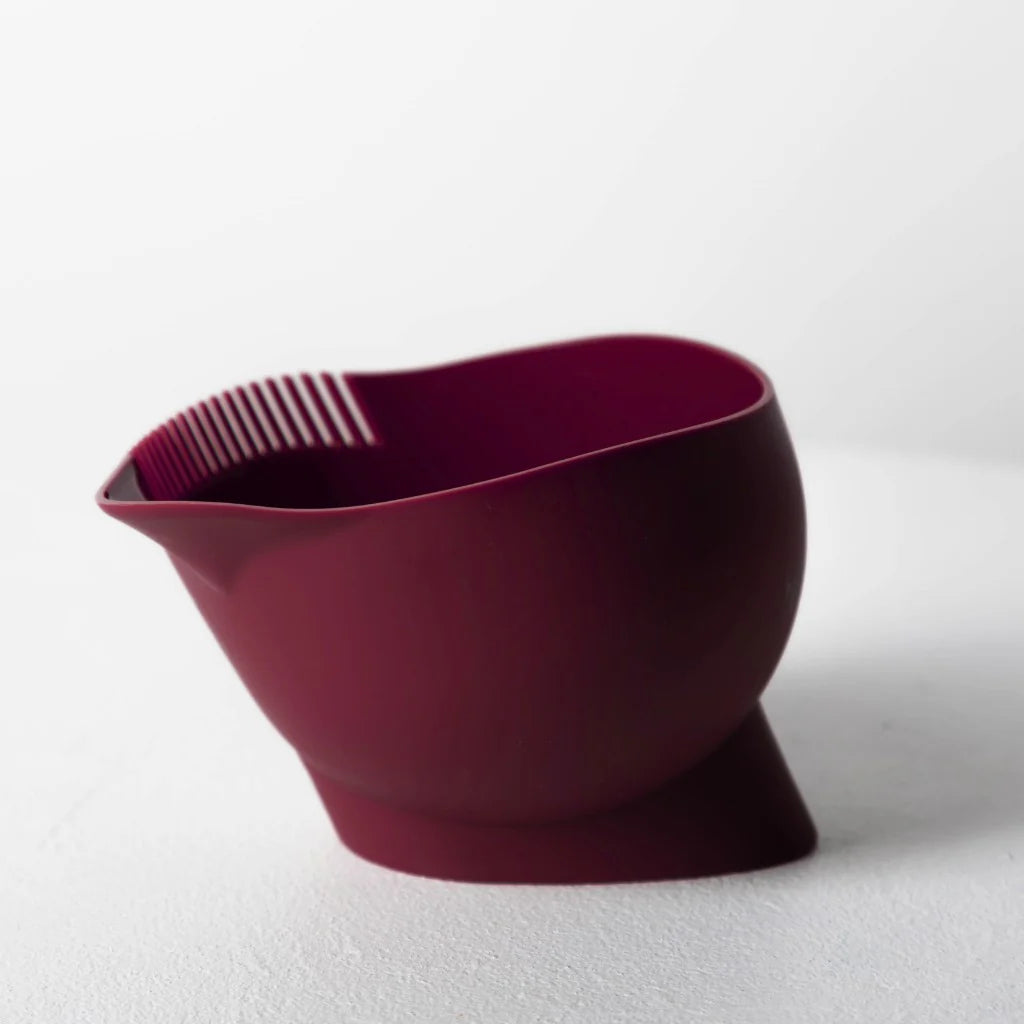Hello Bleach - Deep Tint Bowl w Teeth "Burgundy"