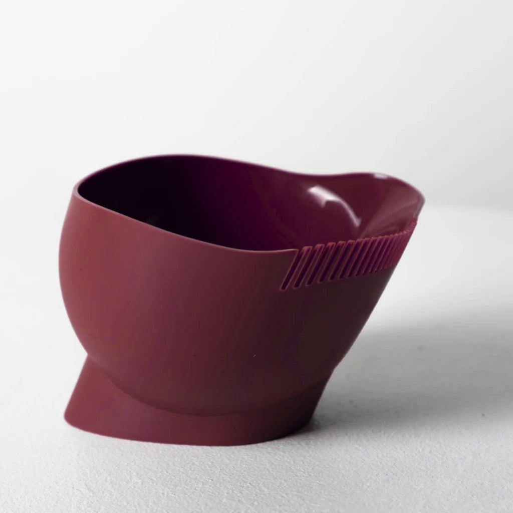 Hello Bleach - Deep Tint Bowl w Teeth "Burgundy"