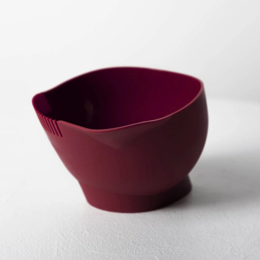 Hello Bleach - Deep Tint Bowl w Teeth "Burgundy"