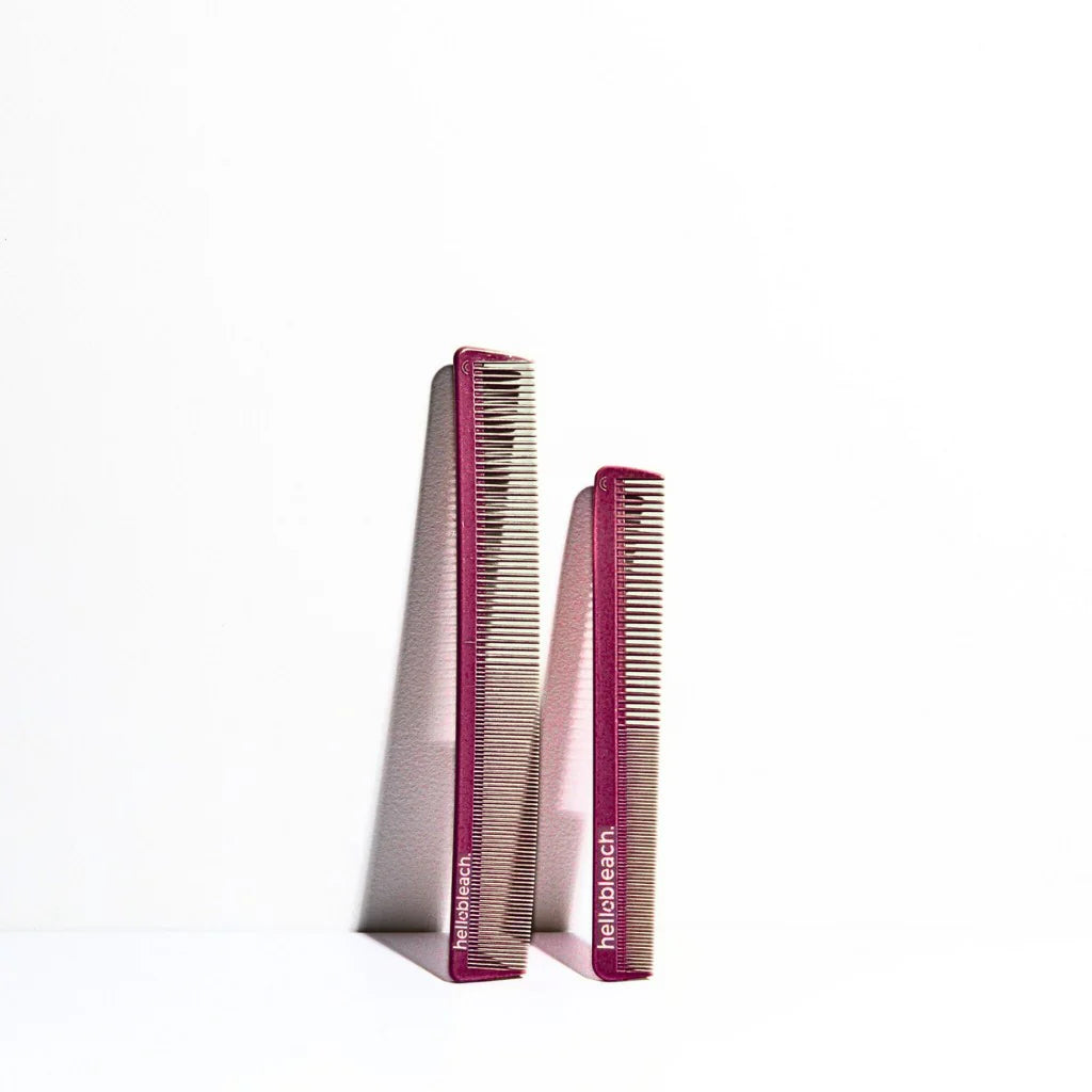 Hello Bleach - Small Styling Comb "Burgundy"