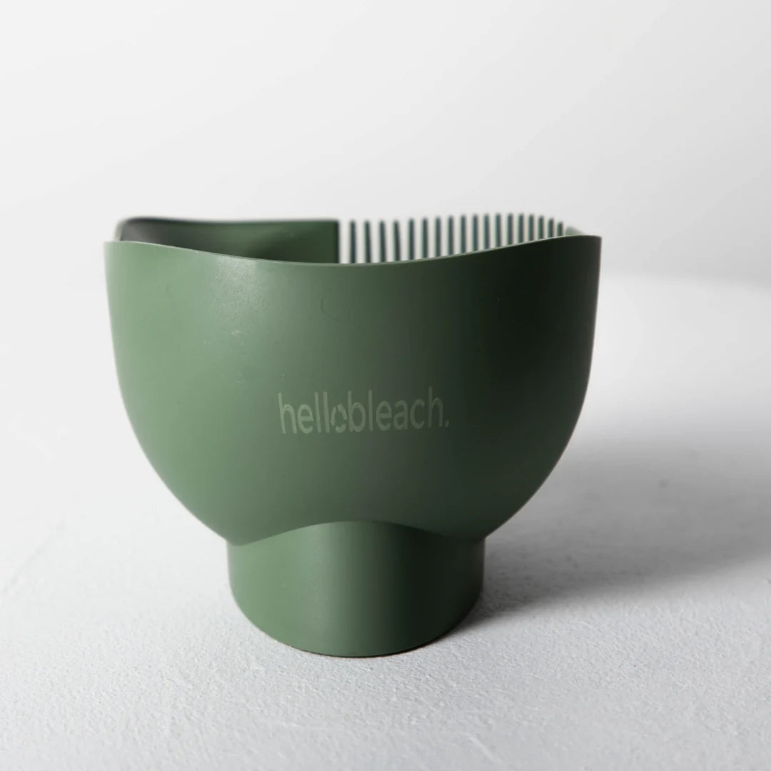 Hello Bleach - Deep Tint Bowl w Teeth "Forest"