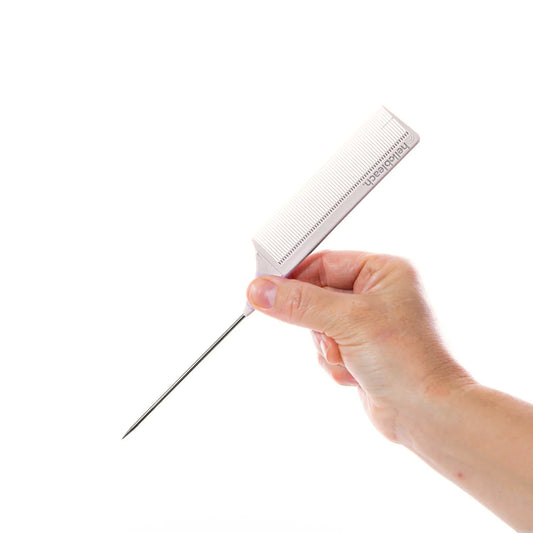Hello Bleach - Tail Comb w Stainless Steel Tip "Ivory"