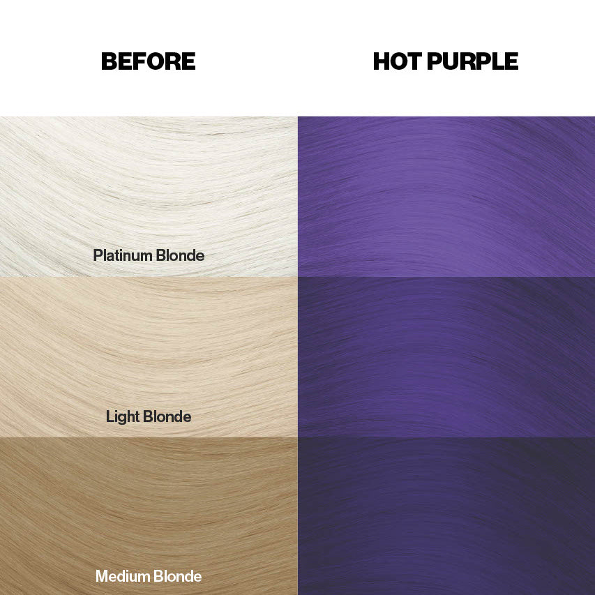 Crazy Color – Hot Purple 100ml