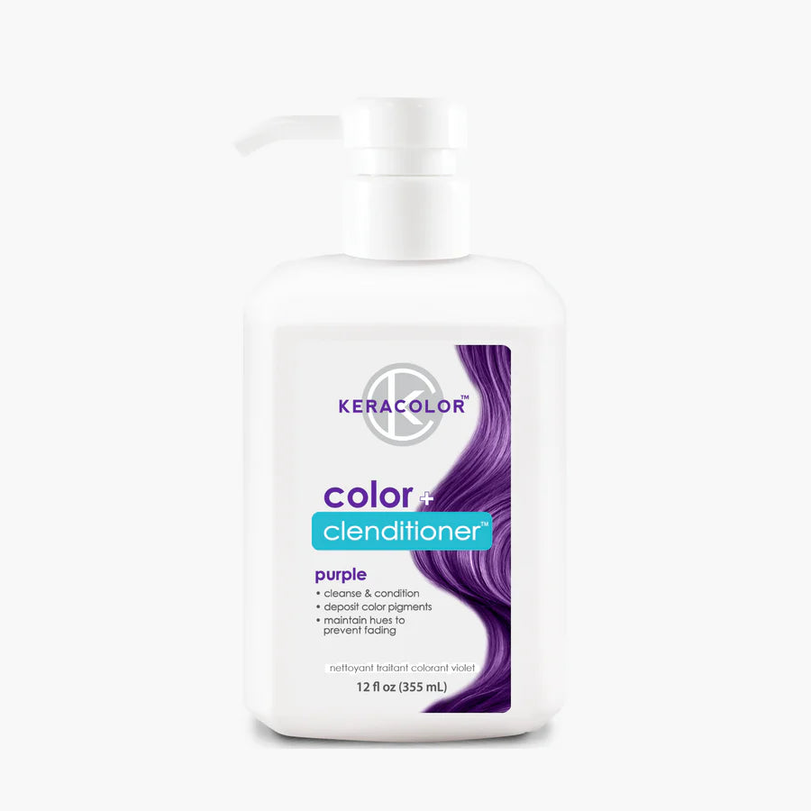 Keracolor Colour + Clenditioner 355ml - Purple