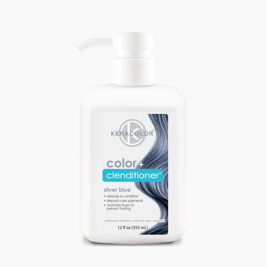 Keracolor Colour + Clenditioner 355ml - Silver Blue