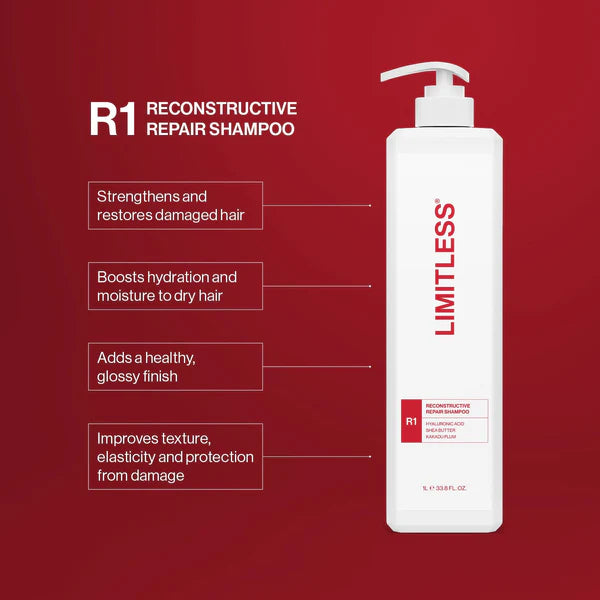Limitless - R1 Reconstructive Repair Shampoo 1000ml