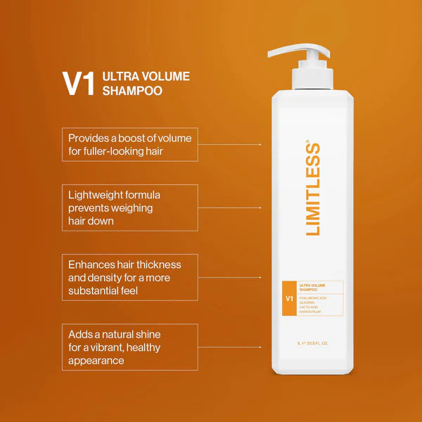 Limitless - V1 Ultra Volume Shampoo 1000ml