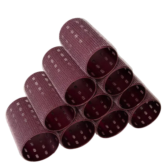 Hello Bleach - L/XL Thermal Hair Rollers "Burgundy"