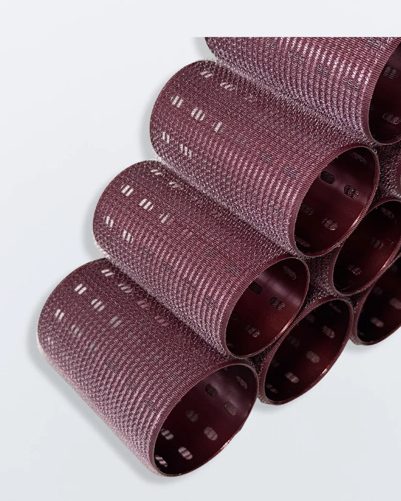 Hello Bleach - L/XL Thermal Hair Rollers "Burgundy"