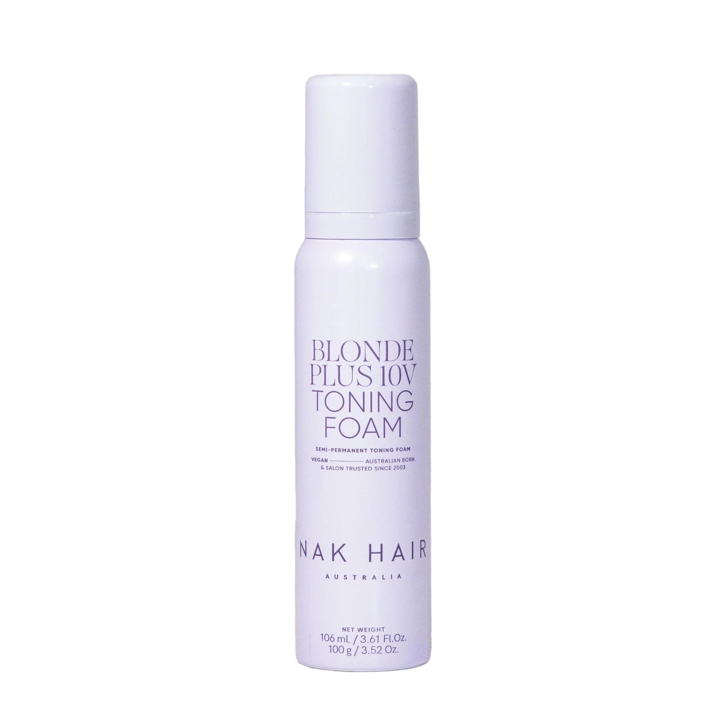 Nak Signature - Blonde Plus 10V Toning Foam 100g