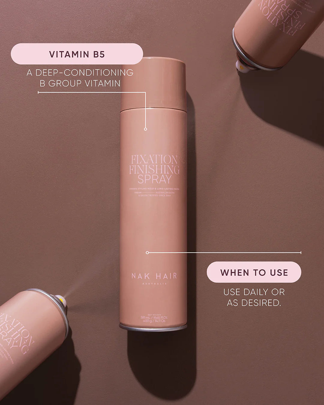 Nak Signature - Fixation Finishing Spray 400g