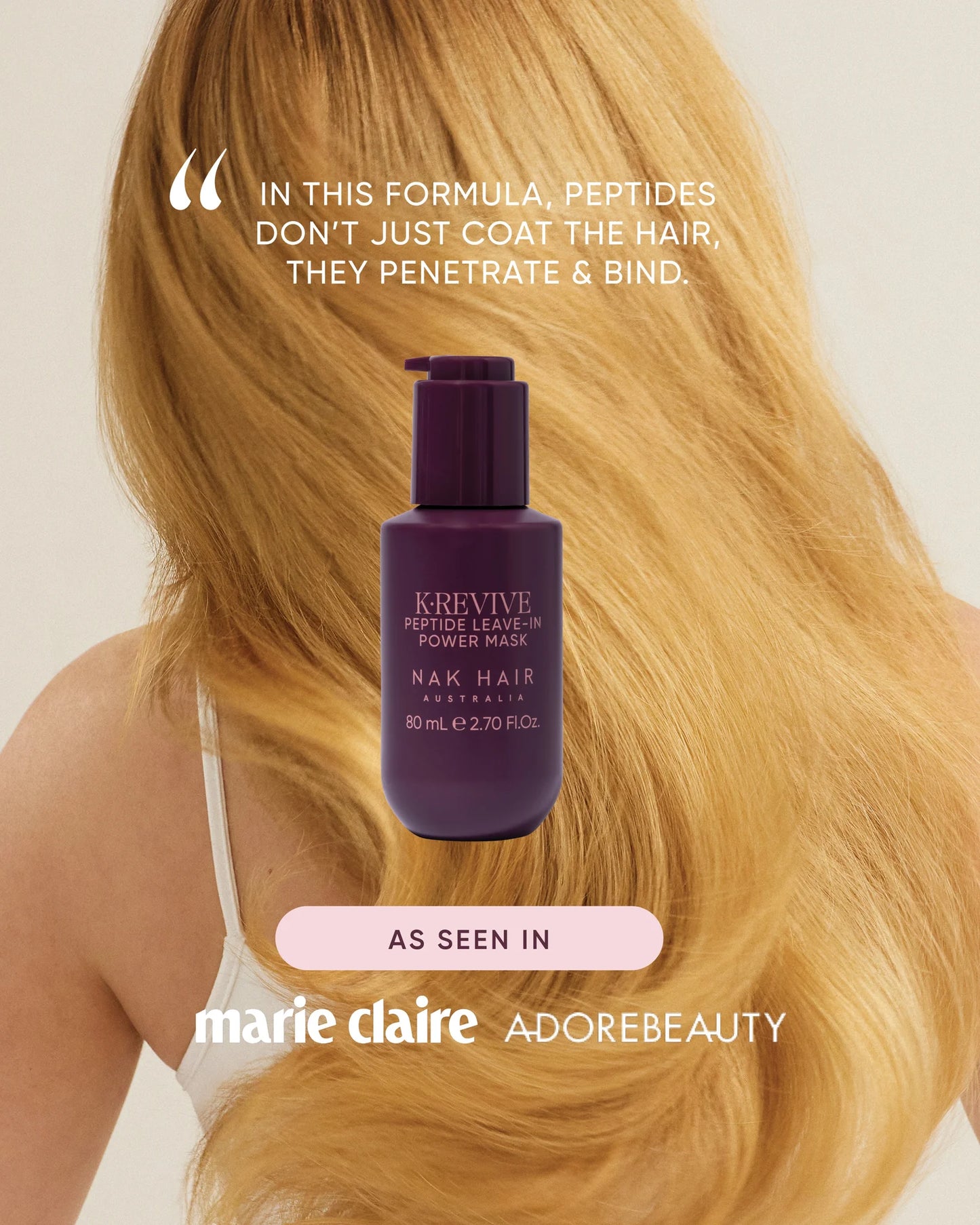 Nak Signature - K.REVIVE Peptide Leave-In Power Mask 80ml