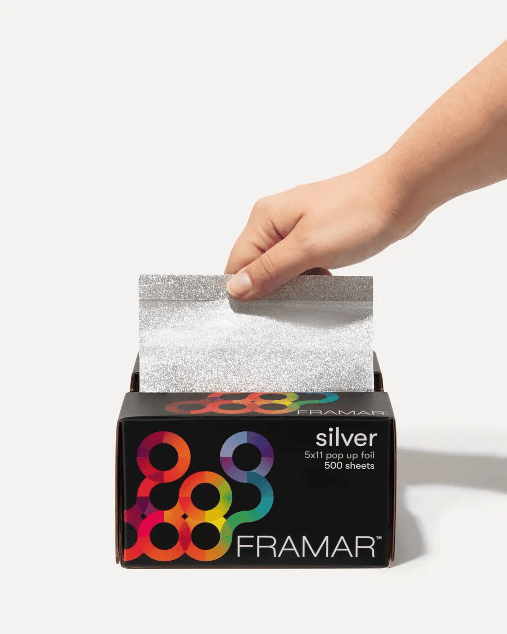 Framar - 5x11" Pop Up Foil "Silver" 500 Sheets