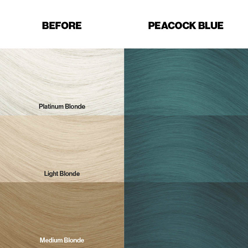 Crazy Color – Peacock Blue 100ml