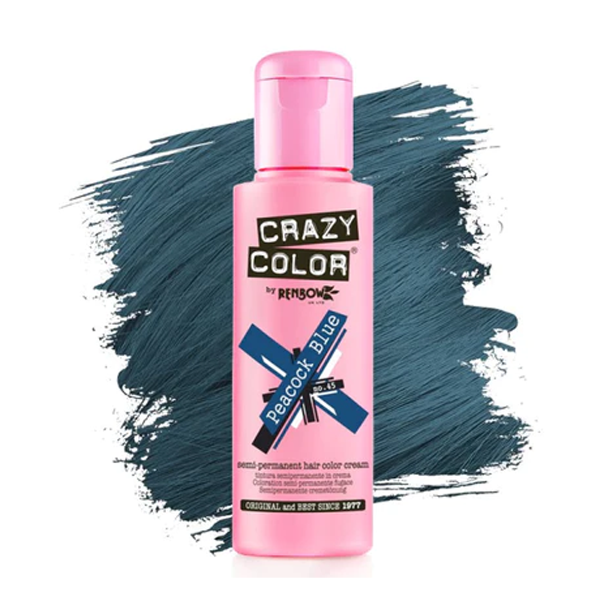 Crazy Color – Peacock Blue 100ml