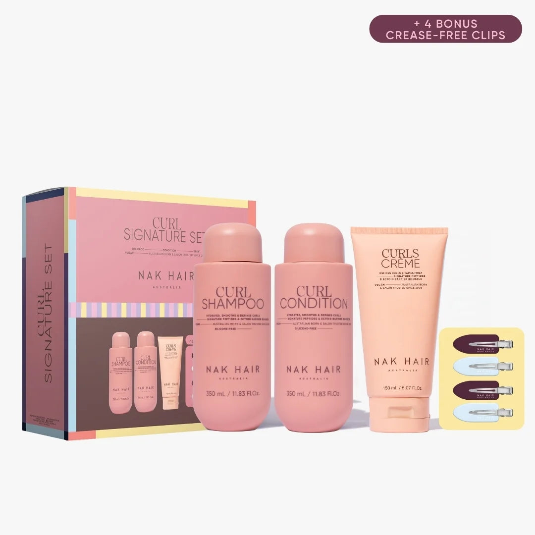 NAK Hair Signature - Curl Trio with Gift 2026