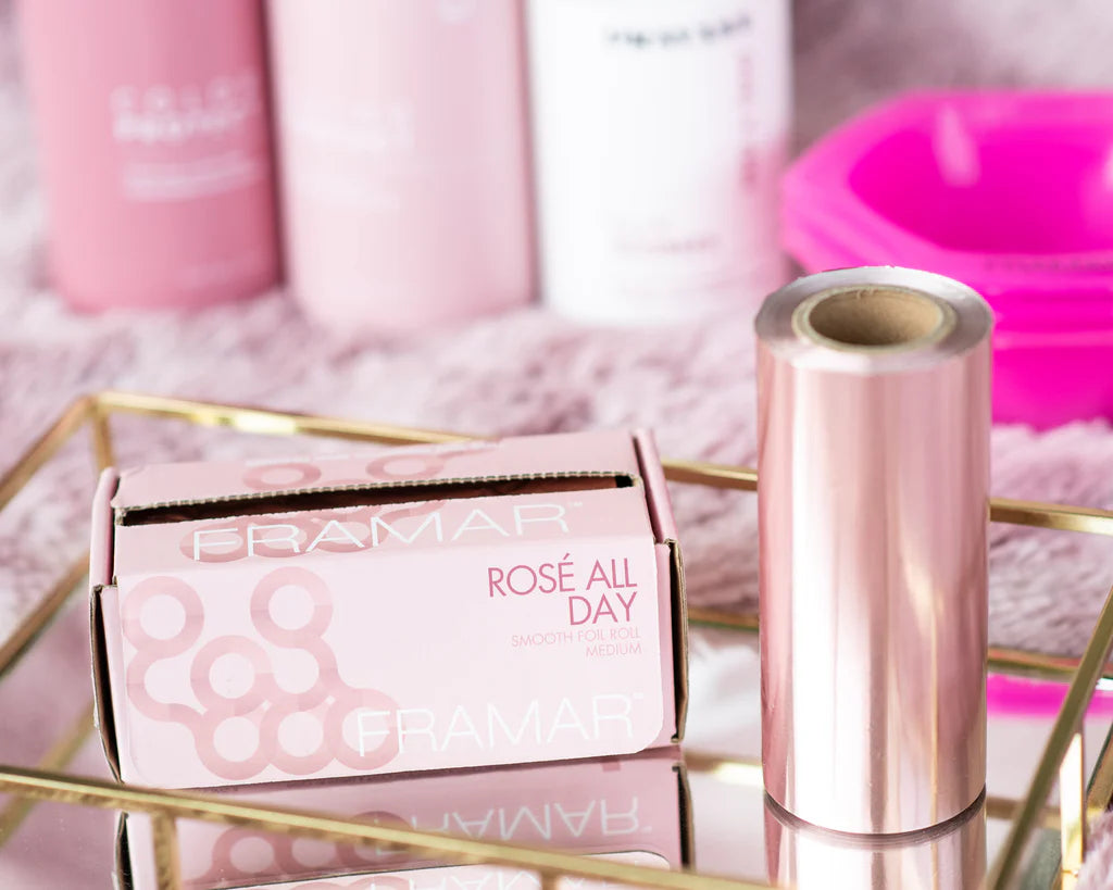 Framar - Embossed Roll Medium "Rose All Day" 320ft