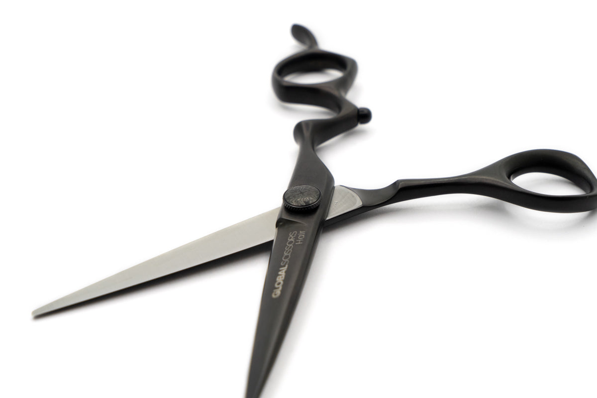 Global Scissors - Raven Matte Black 6.5" Cutting Scissor