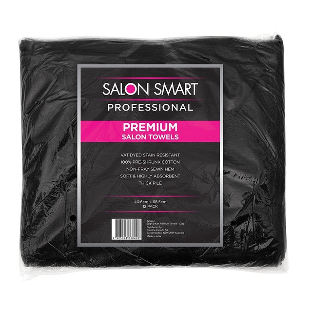 Salon Smart Professional - Premium Cotton Towels 12pk