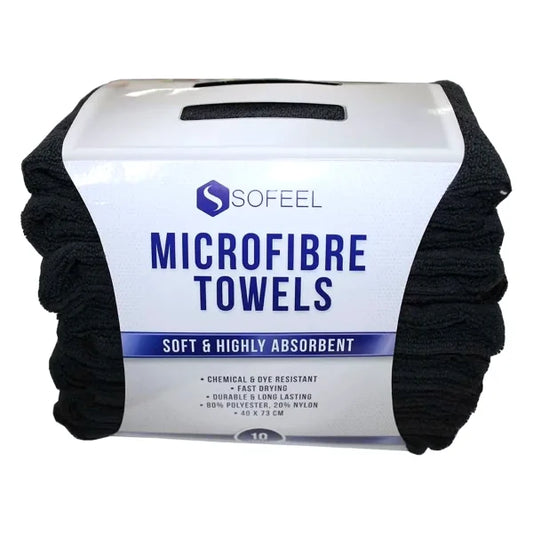 Sofeel Microfibre Towels 10pk