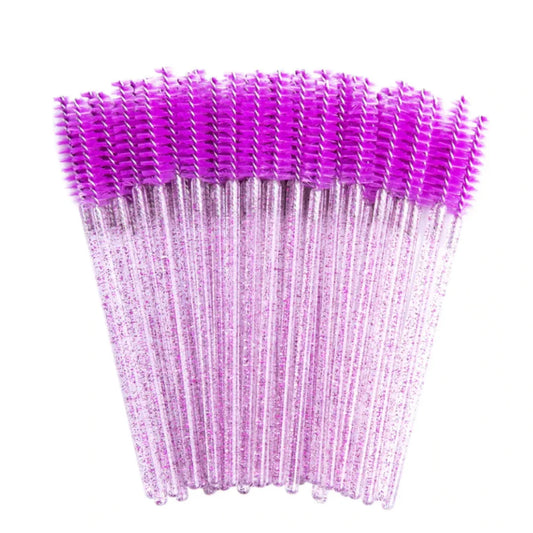 Mascara Glitter Wands 50pk - Fuchsia