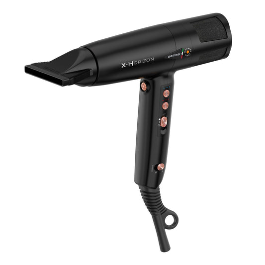 Gamma+ X-Horizon Hair Dryer - Black