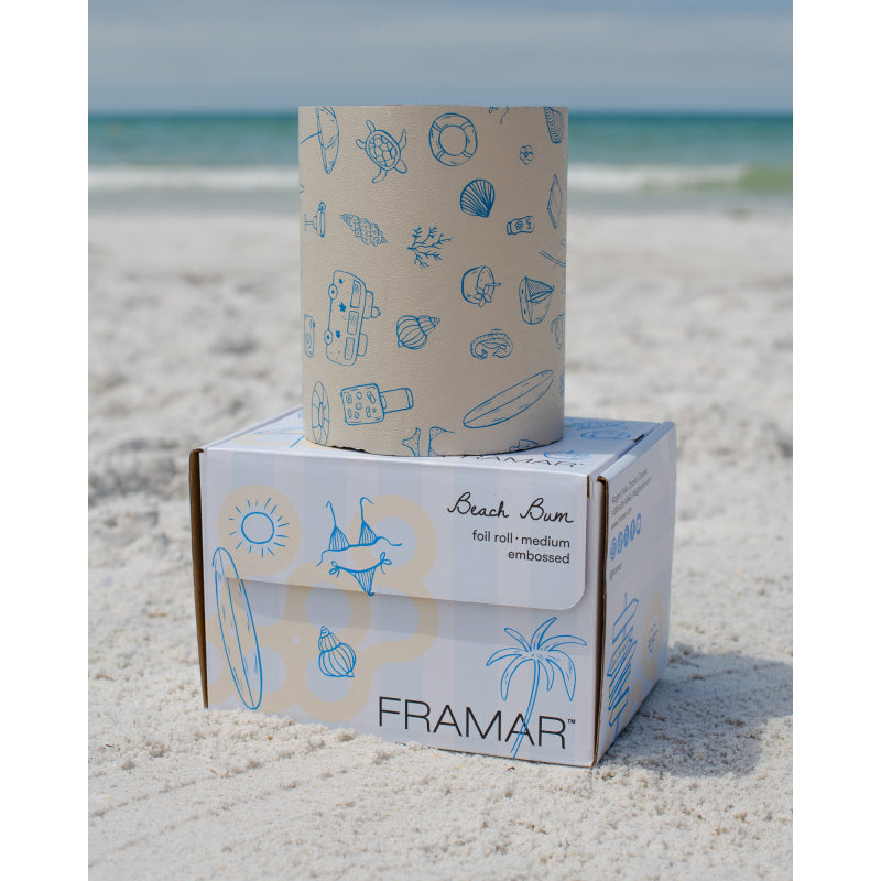 Framar - Embossed Roll Medium "Beach Bum" 320ft