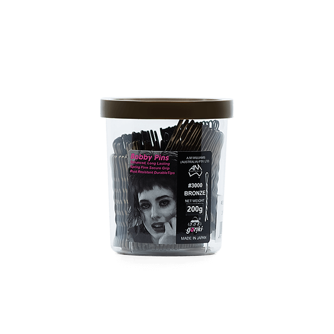 555 - Standard Bobby Pins 2" Bronze