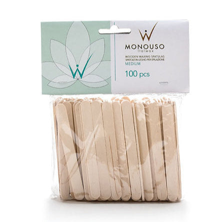 Wooden Spatulas - Medium 100pk