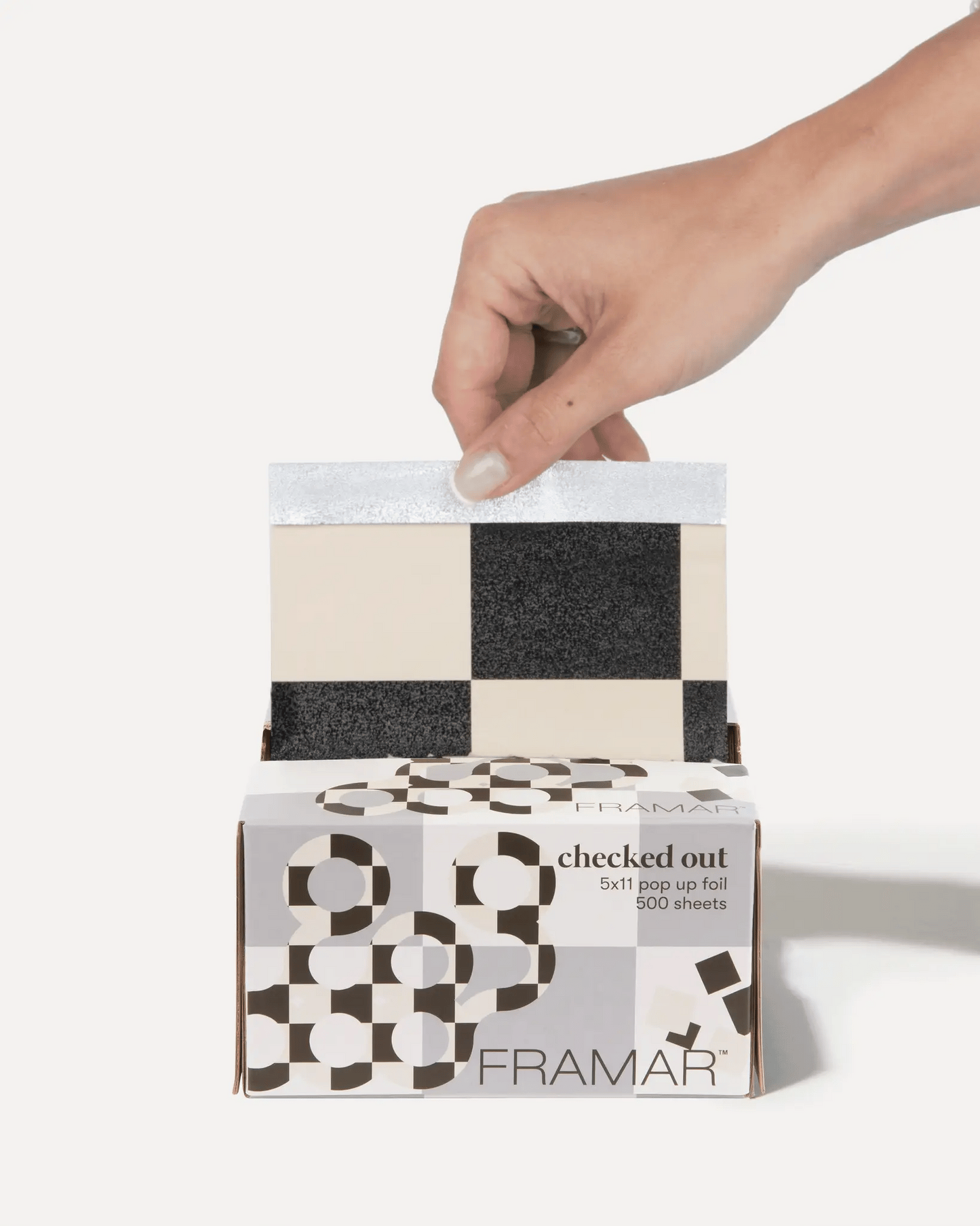Framar - 5x11" Pop Up Foil "Checked Out" 500 Sheets