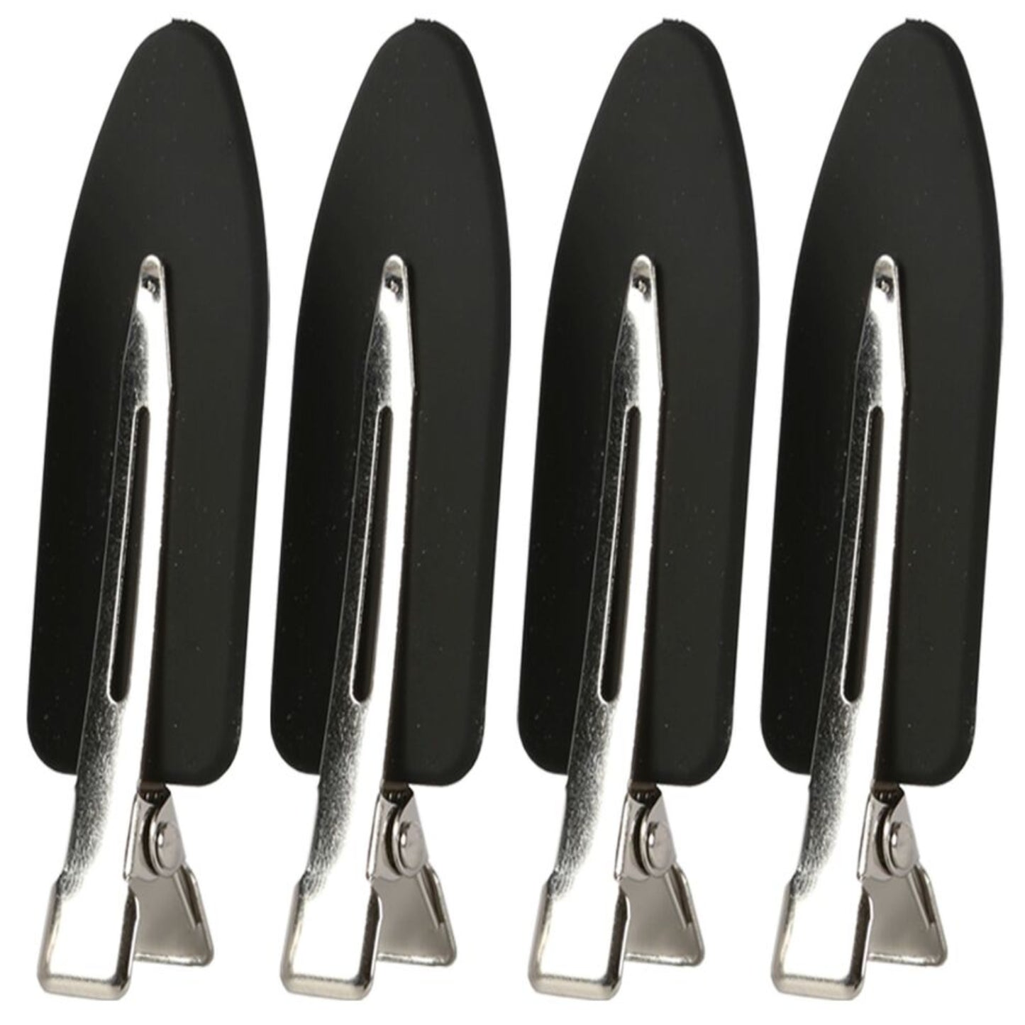 Creaseless Hair Clips 4pk - Black
