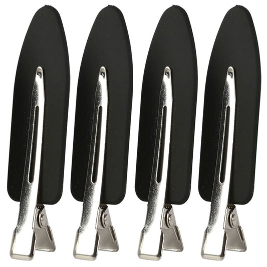 Creaseless Hair Clips 4pk - Black