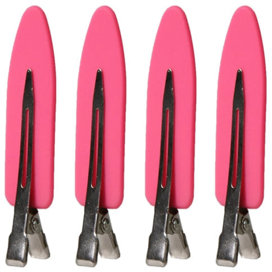 Creaseless Hair Clips 4pk - Pink