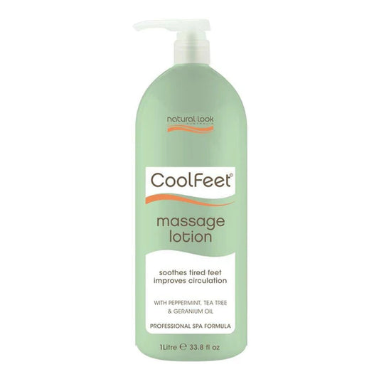 Natural Look - Cool Feet Massage Lotion 1000ml