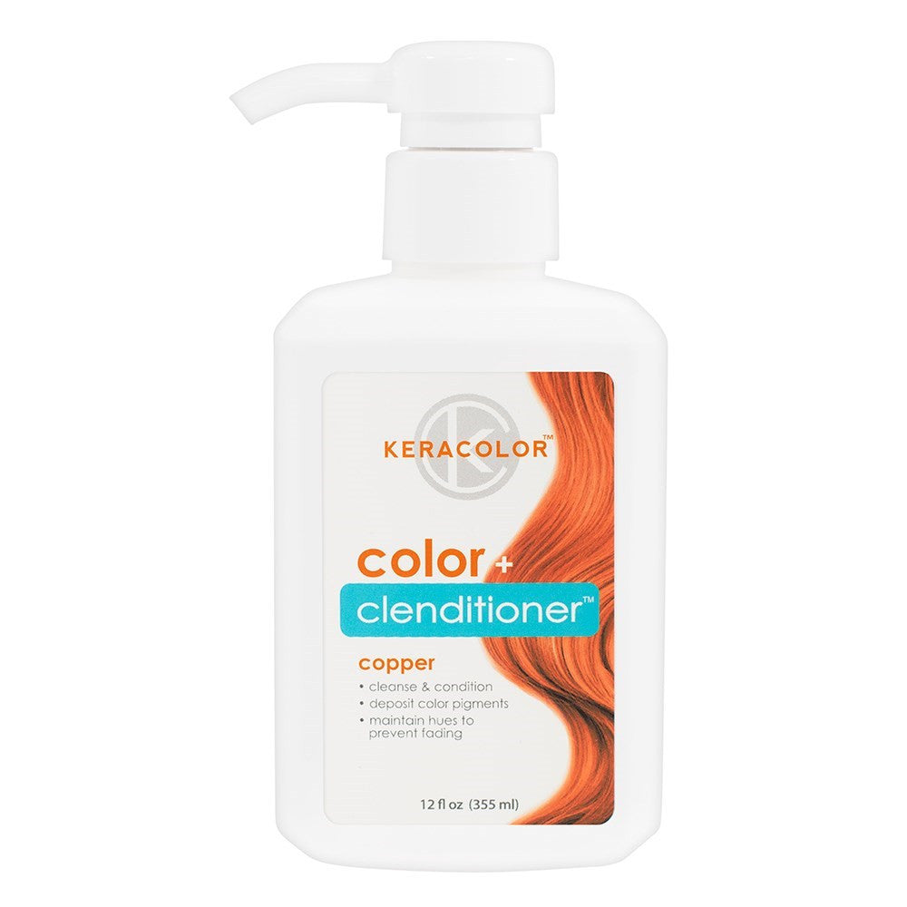 Keracolor Colour + Clenditioner 355ml - Copper