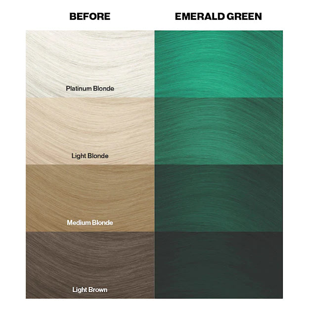 Crazy Color – Emerald Green 100ml