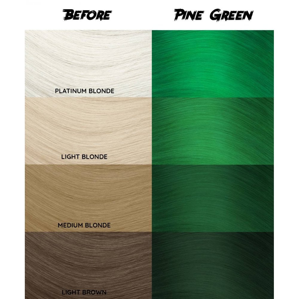 Crazy Color – Pine Green 100ml