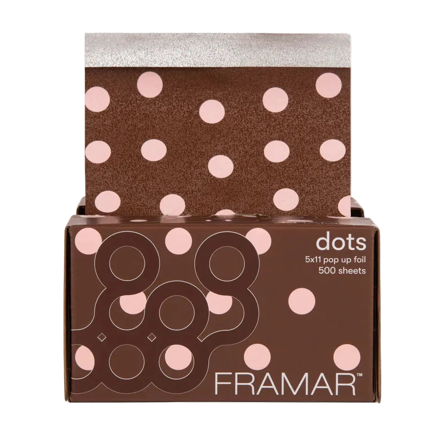 Framar - 5x11 Pop Up "Chocolate Dots" 500 Sheets
