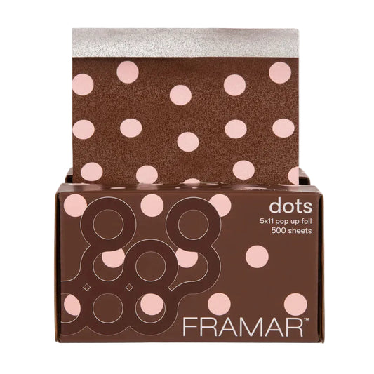 Framar - 5x11 Pop Up "Chocolate Dots" 500 Sheets