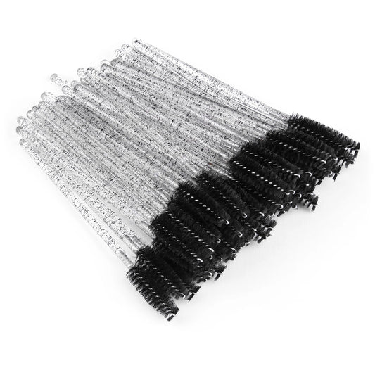 Mascara Glitter Wands 50pk - Black