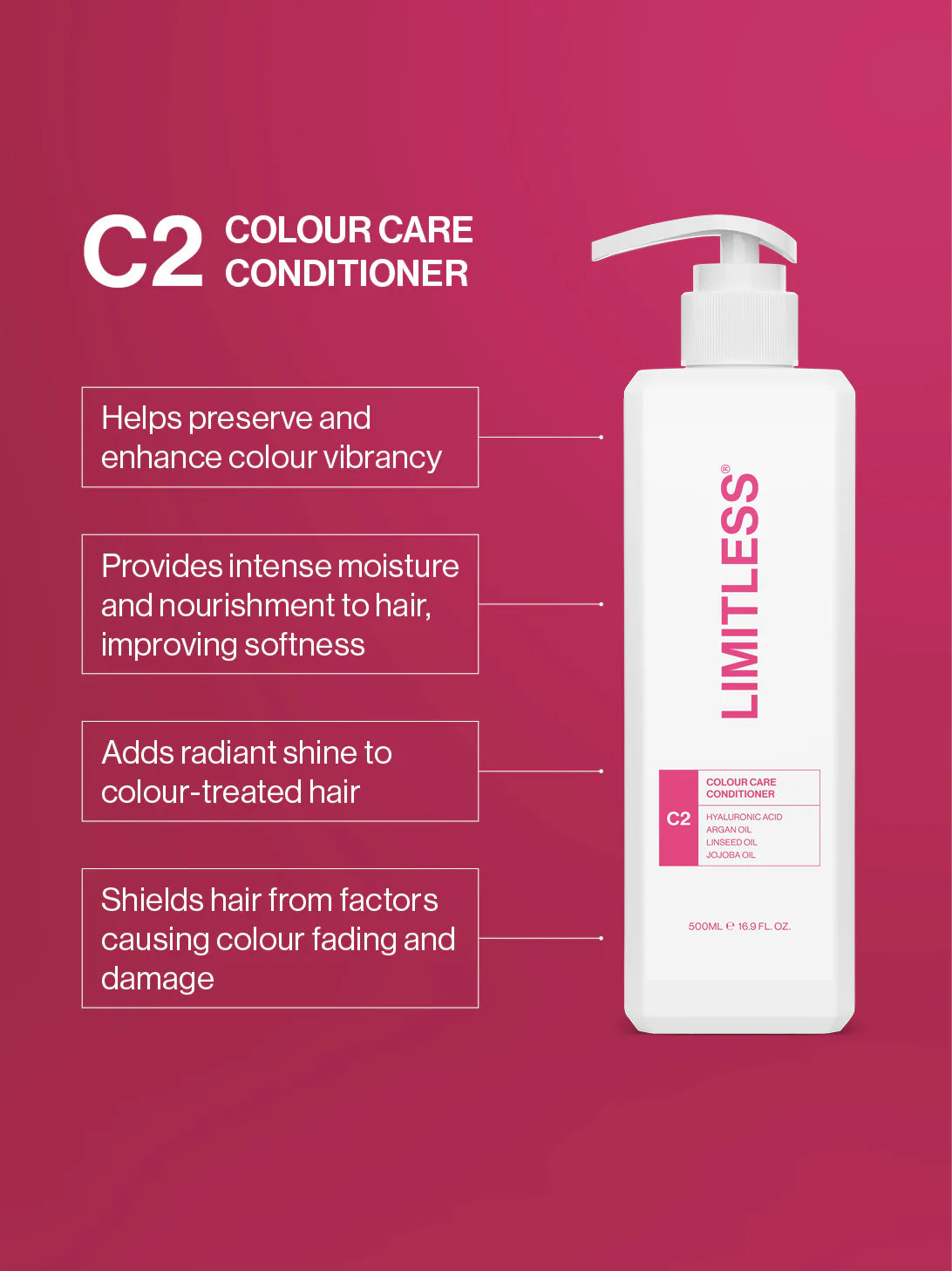 Limitless - C2 Colour Care Conditioner 500ml