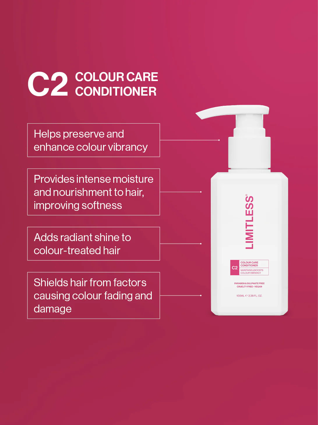 Limitless - C2 Colour Care Conditioner 100ml