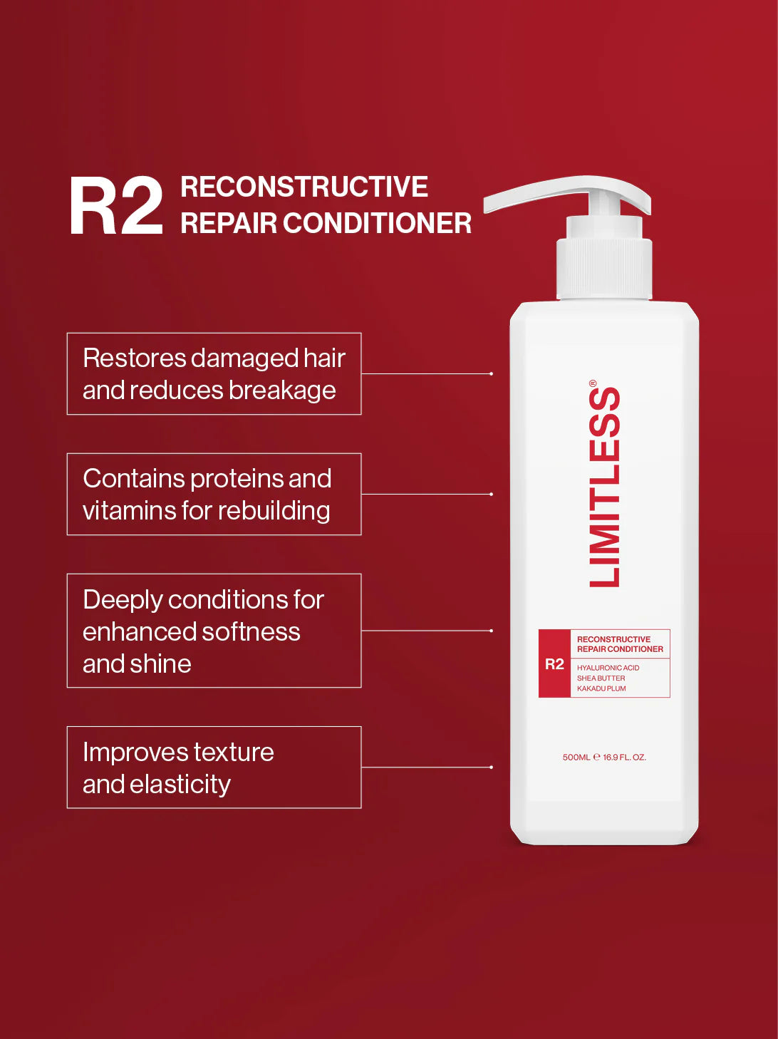 Limitless - R2 Reconstructive Repair Conditioner 500ml