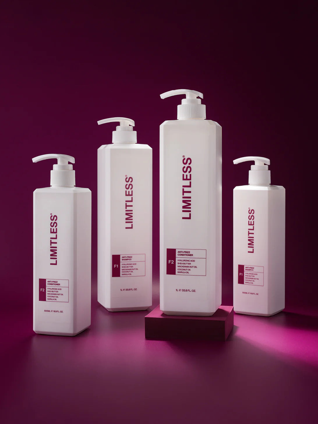 Limitless - F1 Anti-Frizz Shampoo 500ml